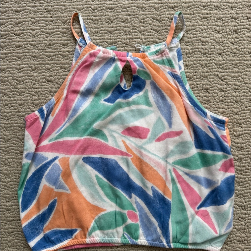 Abercrombie Kids Multicolor Abstract Tank Top